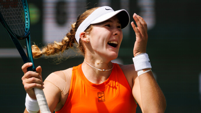 Мирра Андреева заработала более $1,7 млн за победы на турнирах WTA 1000 в Дубае и Индиан‑Уэллсе