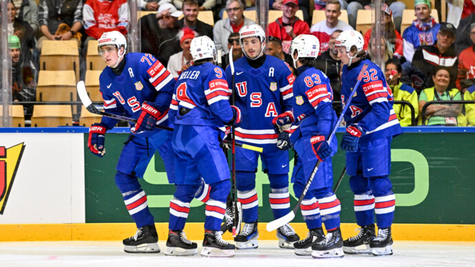 Сборная США обыграла Германию на чемпионате мира по хоккею