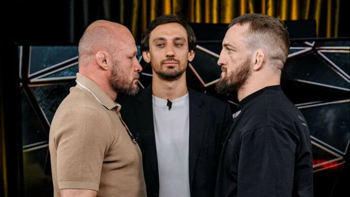 Шлеменко и Белаз прошли процедуру взвешивания перед боем в Екатеринбурге